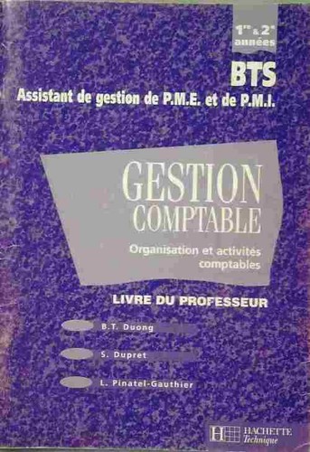 Gestion comptable des pme - des, pme-pmi