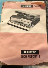 UHER  SERVICE  4000 report S