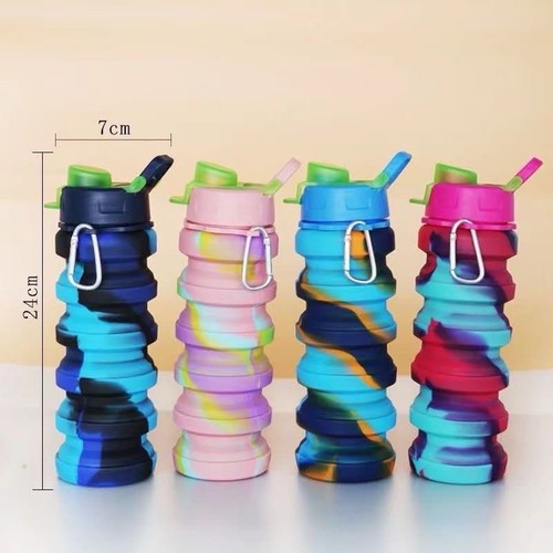 Gourde pliable silicone enfant - gourde,