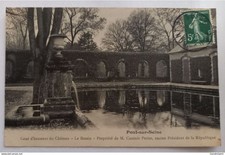 Pont sur Seine (Aube)Cour d'Honneur du Chateau Le Bassin Propriété M. Casimir Pe