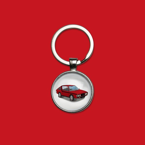 Porte clés r17 rouge - r17, ts