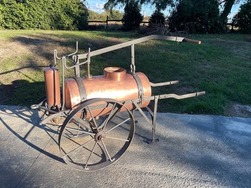 Ancienne sulfateuse 1900