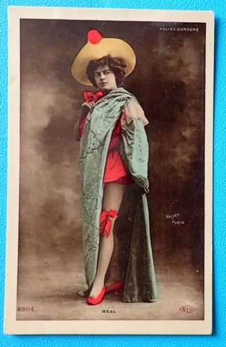 Cpa 1900 femme danseuse - 1900, des