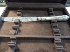 COUTEAU SOUS BLISTER DEETJEN METAL ARGENTEE  POUR REASSORT - ACHAT UNITEE