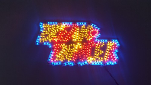 Enseigne lumineuse pour break - lumineuse,