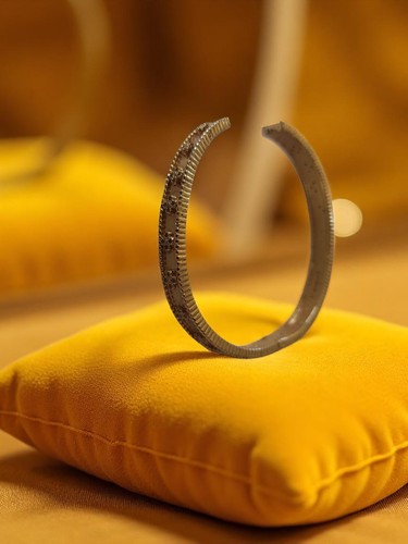 Bracelet jonc vintage - , plaqué