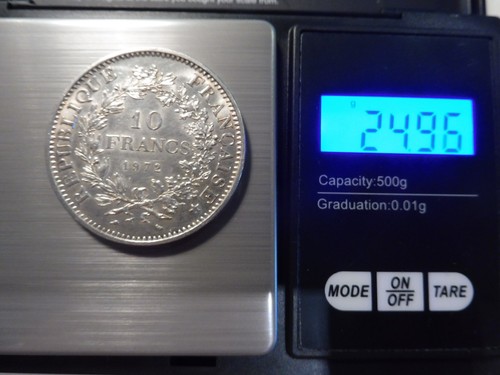 Superbe monnaie argent - superbe, 10