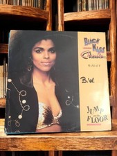 Vintage vinyle 45 tours maxi Black Kiss ancien disque rétro collection musique