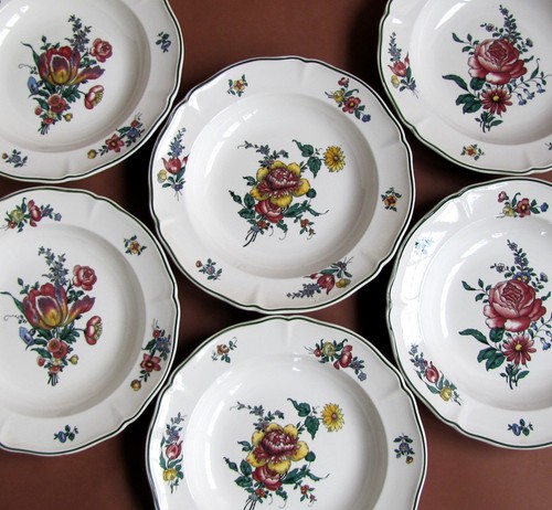 Assiettes cm vieux - 6,