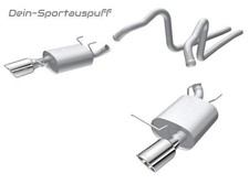 Borla S-TYPE Système Complet Ford Mustang 5 3.7 V6 Facelift 2011-14 Par 114Mm