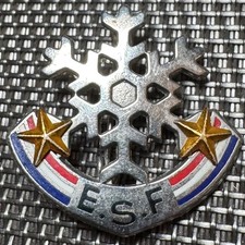 MÉDAILLE DE SKI / DEUXIÈME