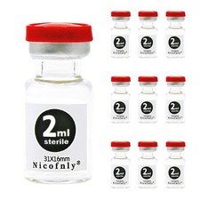 2ml Flacons en verre