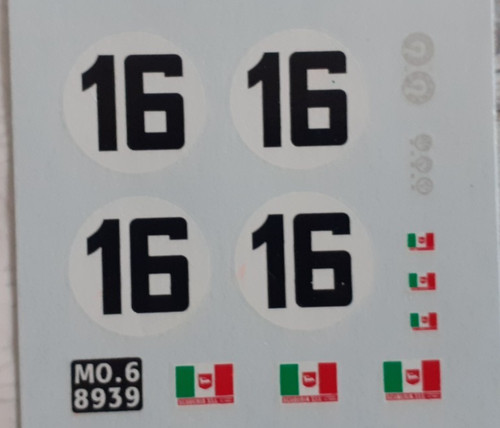 Decalcomanie decals 32 - decalcomanie, 1/32