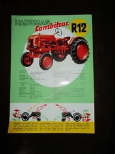 Hanomag Tracteur Combitrac R12