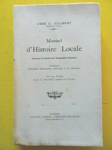 Abbé allibert manuel - abbé,