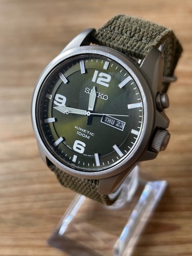 Seiko kinetic 5m83 0aa0 - kinetic, 5m83-0aa0