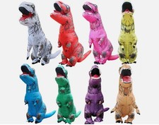 Déguisement gonflable dinosaure adulte enfant T-REX tenue fête cosplay Halloween