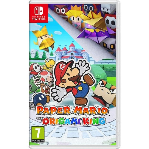 Jeu switch paper - switch, mario