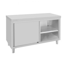 Armoire sur pieds inox (L)1500