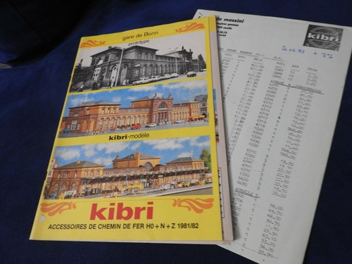 Catalogue kibri 1981 1982 - catalogue,