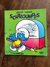 Album color magix schtroumpfs - imagerie Jesco 1984