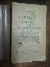 Fauteuils contemporains de l'académie française / V. Jeanroy Félix 