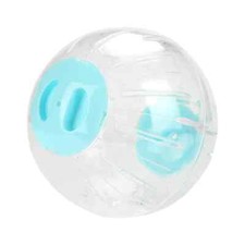 Boule a Hamster Boule D'exercice petit rongeur de compagnie Transparent 18.5 cm