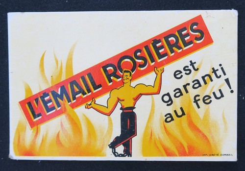 Ancien carton publicitaire