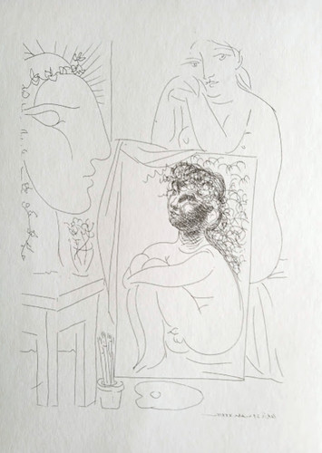 Pablo picasso gravure - pablo,