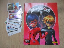 Lot 69 stickers images autocollants Miraculous 2018 PANINI sans l’album