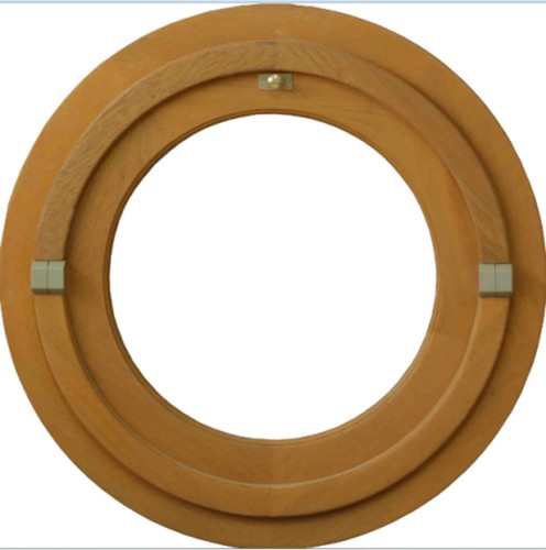 Oeil boeuf bois h50 l50 - oeil,