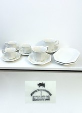 Set de 5 tasses/soucoupes et 2 raviers Johnson Brothers