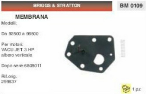 299637 membrane carburateur - 299637,