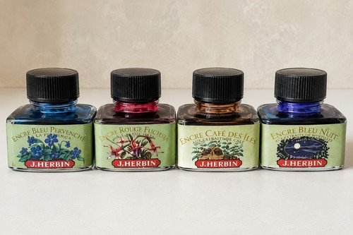 Flacon encre violette - flacon,