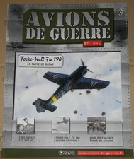 Fascicules de la collection les Avions de Guerre en DVD des Éditions Atlas N°1
