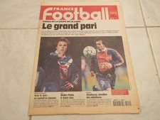 FRANCE FOOTBALL 2712B 03.04.1998 COUPE LIGUE BORDEAUX PSG JUVENTUS ZIDANE CAUET