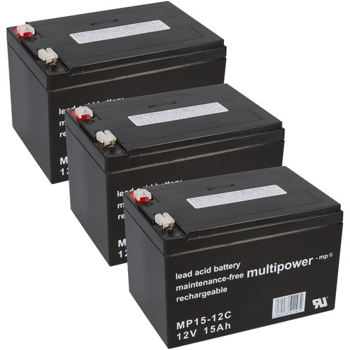 12v 15ah akku batterie - 12v,