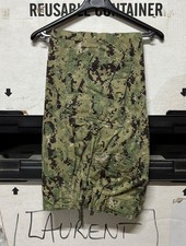 GENUINE US NAVY SEALS AOR2 NWU TYPE III TROUSERS PANT EX COND !!!! SMALL REGULAR