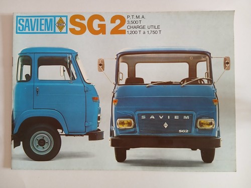 Renault saviem sg2 brochure - saviem,