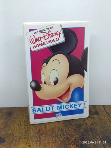Vhs salut mickey - vhs,