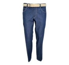 MEYER Pantalon Jeans Modèle Dubai 1-4103/17 Stretch Couleur Bleue