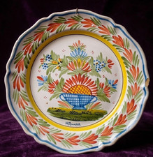 Grand plat Henriot Quimper