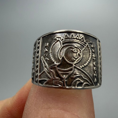 Bague ancienne argent - bague, en