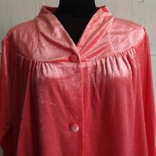 ROBE DE CHAMBRE ROSE SATINEE TAILLE 46/48 ( RN03/04/5-20B ) VINTAGE