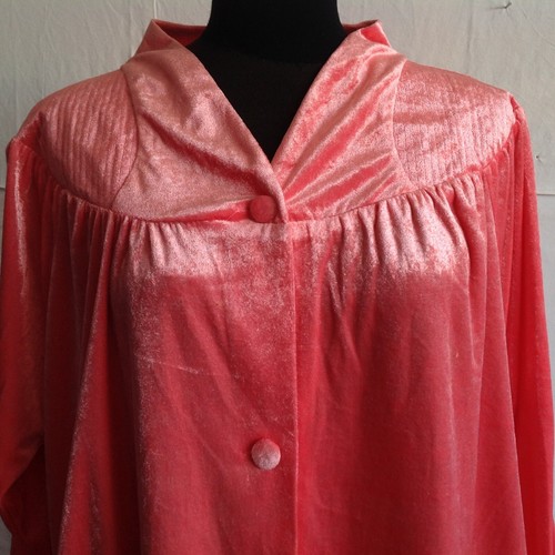 Robe chambre rose satinee - rose,