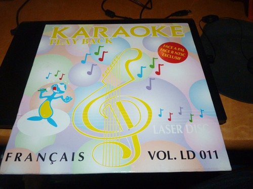 Laserdisc karaoke playback - laserdisc,