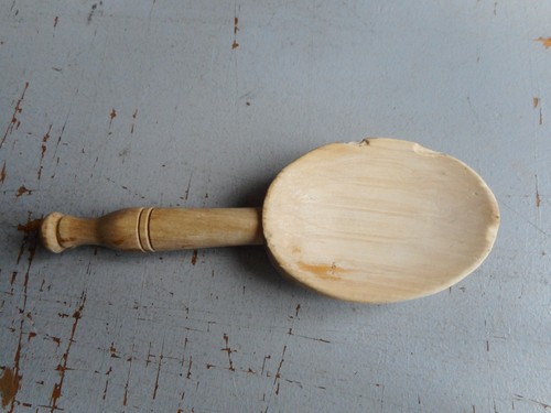 Ancienne cuillère beurre - cuillère,