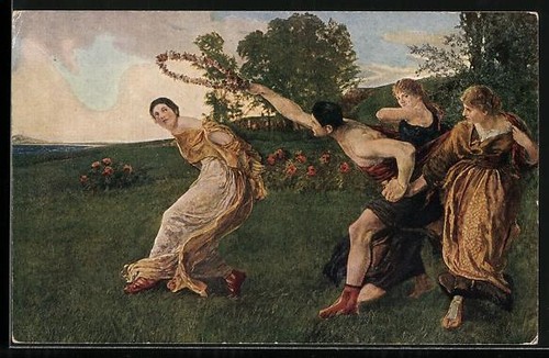 Carte postale artiste - postale, d'artiste