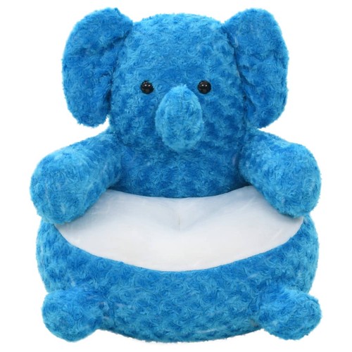 éléphant peluche bleu - en,