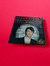 Vinyle 45 Tours - Hervé Vilard : On Verra Bien, Jour De Chance, Capri C'est Fini
